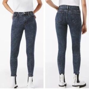 Frame Le High Skinny Jeans Trumbull Wash Size 28